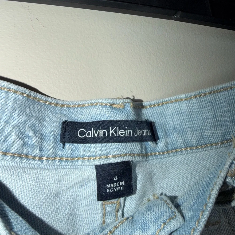 Calvin Klein Jeans Light Blue Women's Jean Shorts